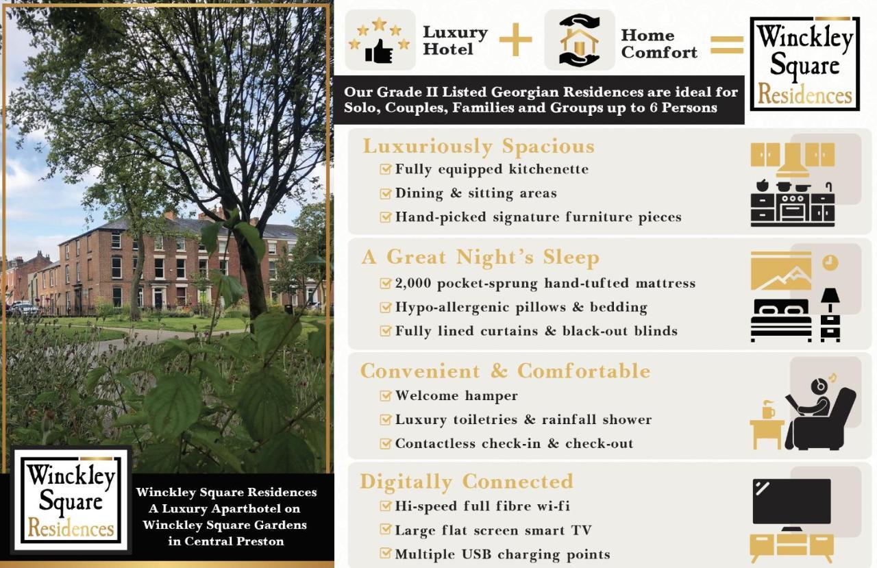 Winckley Square Residences Preston (Lancashire) Exterior foto